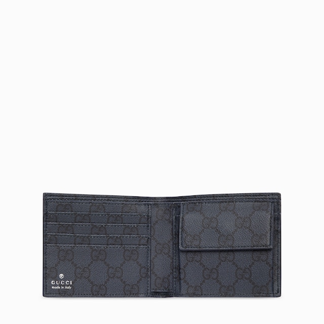 〔GGエンブレム〕日本限定 二つ折りウォレット ブラック インテリア