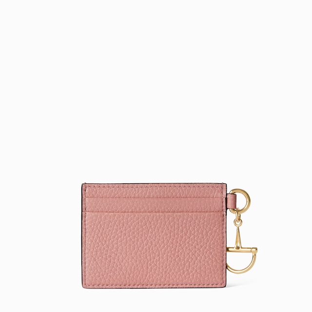 〔グッチ ハーフ ホースビット〕カードケース