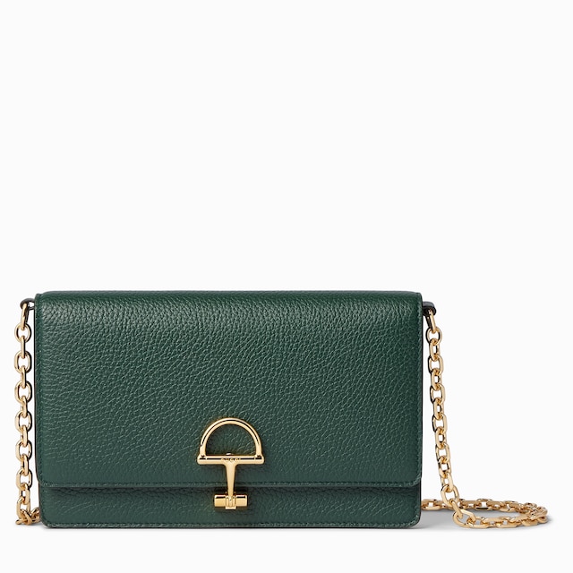 Gucci Half Horsebit wallet on chain