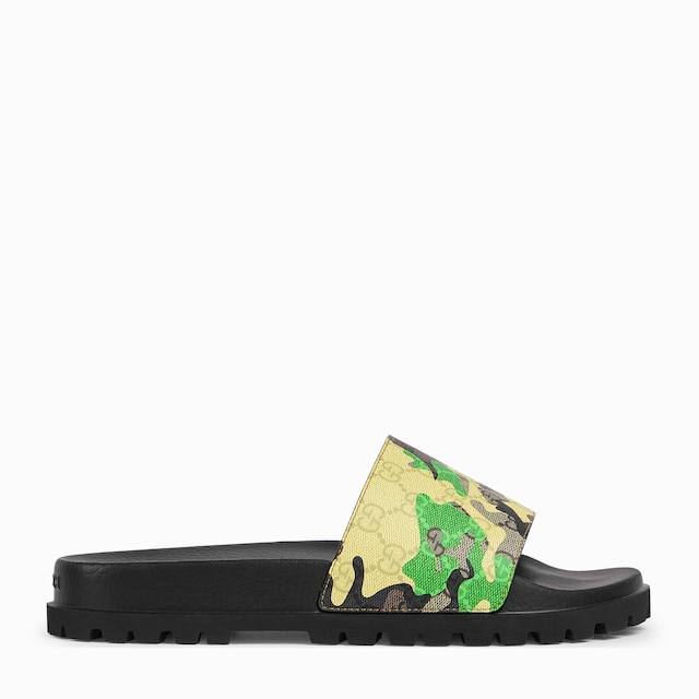 Herrenpantolette mit Profilsohle