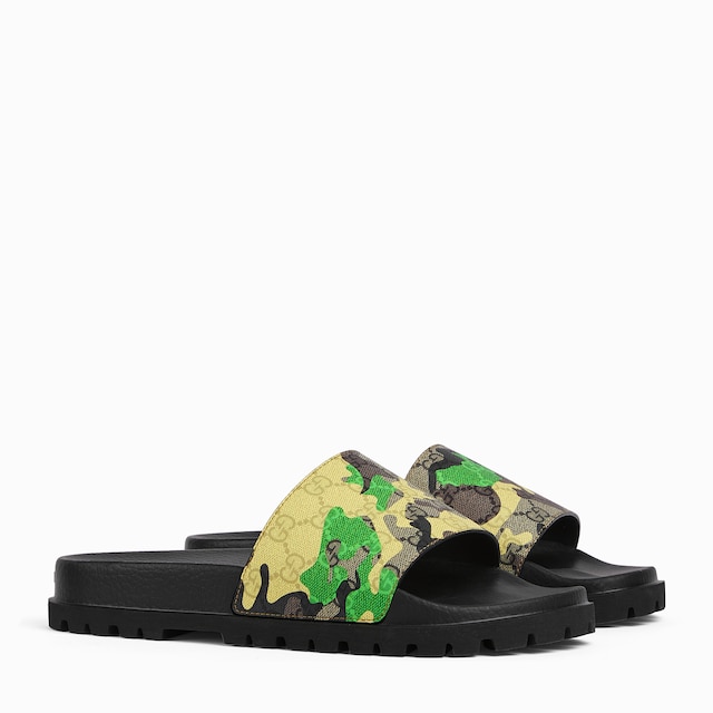 Herrenpantolette mit Profilsohle