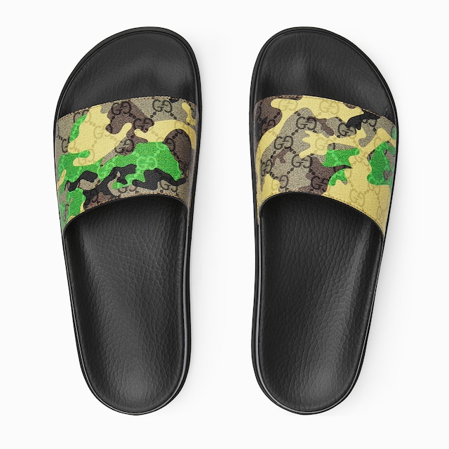 Herrenpantolette mit Profilsohle