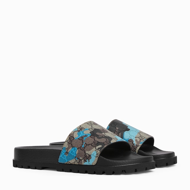 Herrenpantolette mit Profilsohle