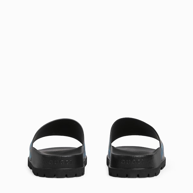 Herrenpantolette mit Profilsohle