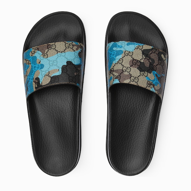 Herrenpantolette mit Profilsohle