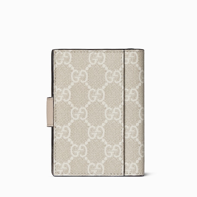 Bi-color GG Marmont card case