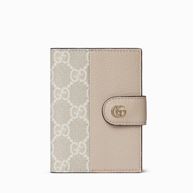 Bi-color GG Marmont card case