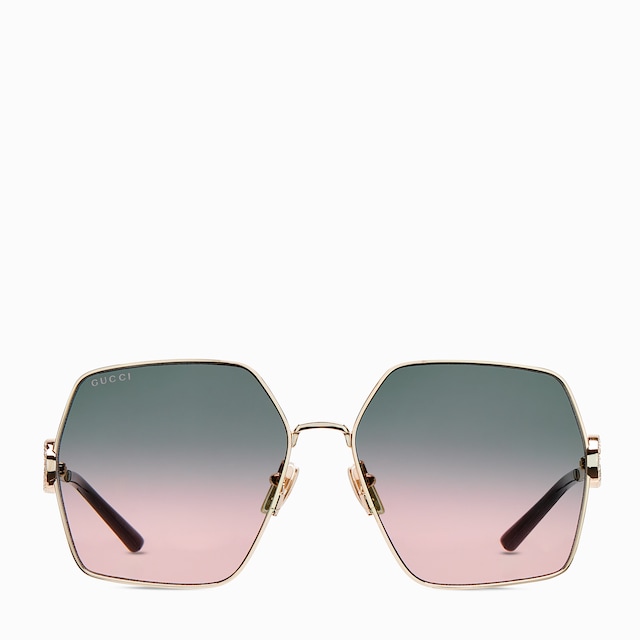 Oval frame sunglasses
