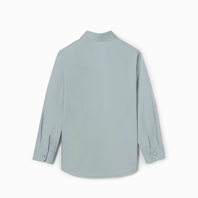 Kinderhemd aus Baumwolle mit Stickerei