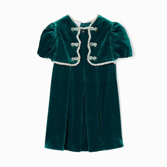 Kinderkleid aus Samt