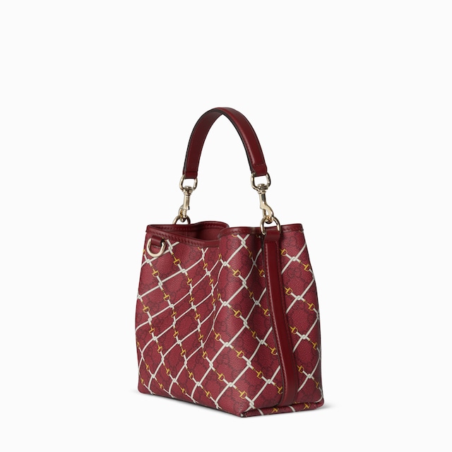 Borsa a secchiello GG Emblem misura piccola