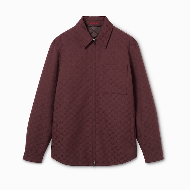 GG canvas zip jacket