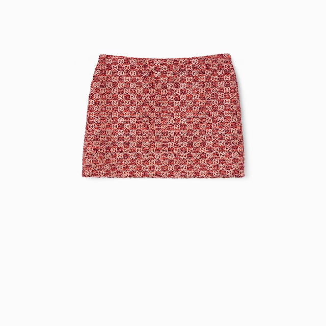 GG tweed skirt
