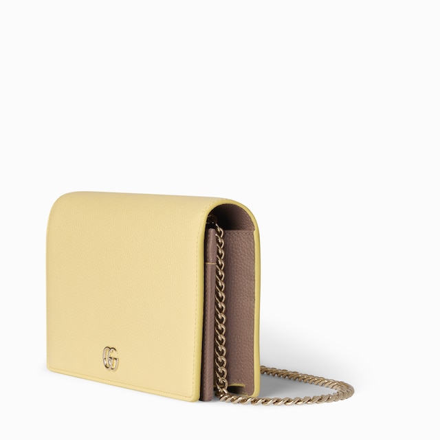 GG Marmont wallet on chain
