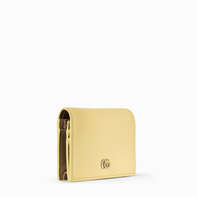 Portafoglio GG Marmont con interno marrone misura piccola