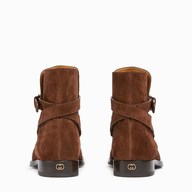 Bottines à boucles pour homme