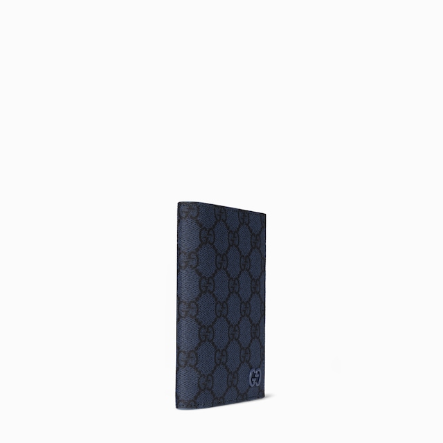 Blue interior GG passport case