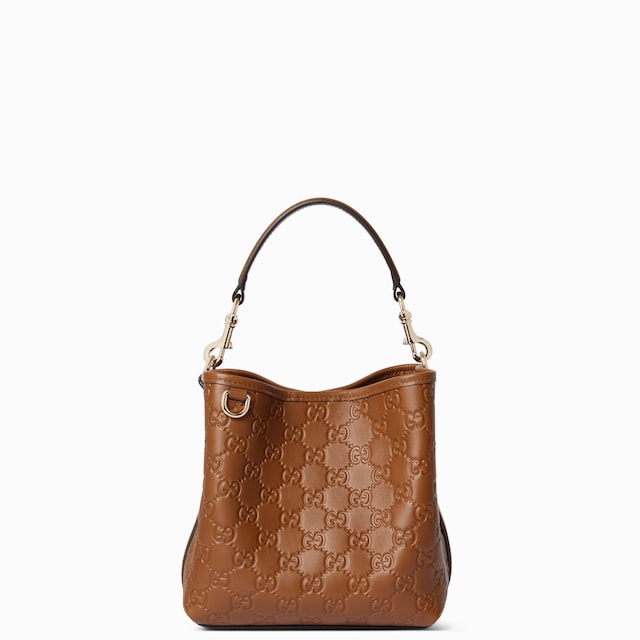 GG Emblem small bucket bag