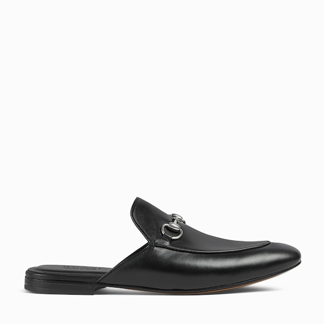 男士饰马衔扣穆勒鞋