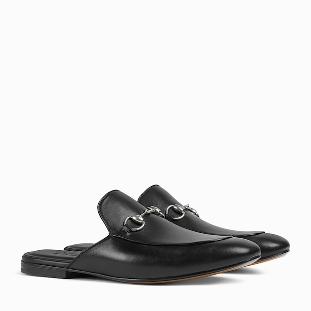 男士饰马衔扣穆勒鞋