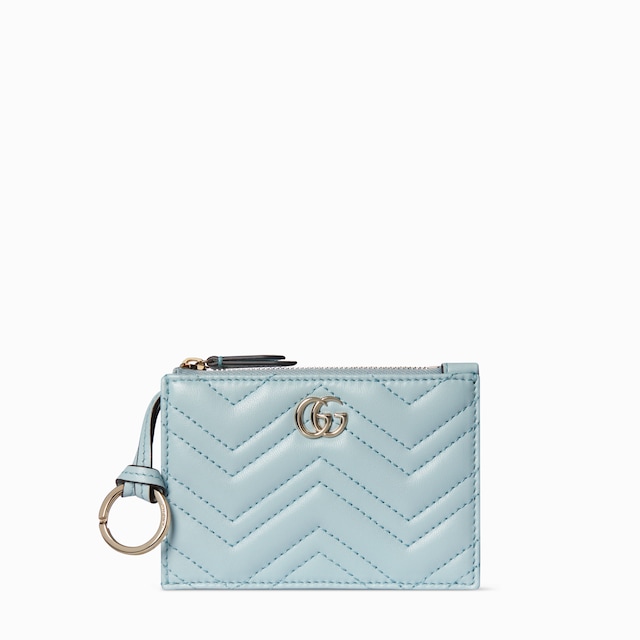 GG Marmont Schlüsseltäschchen mit Reißverschluss