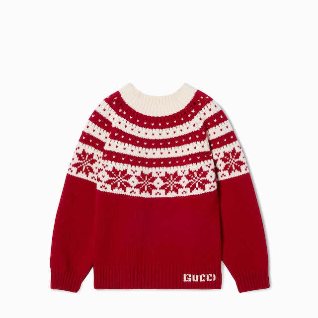 Children's wool sweater