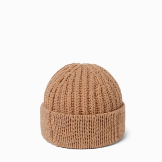 Wool cashmere hat with embroidery