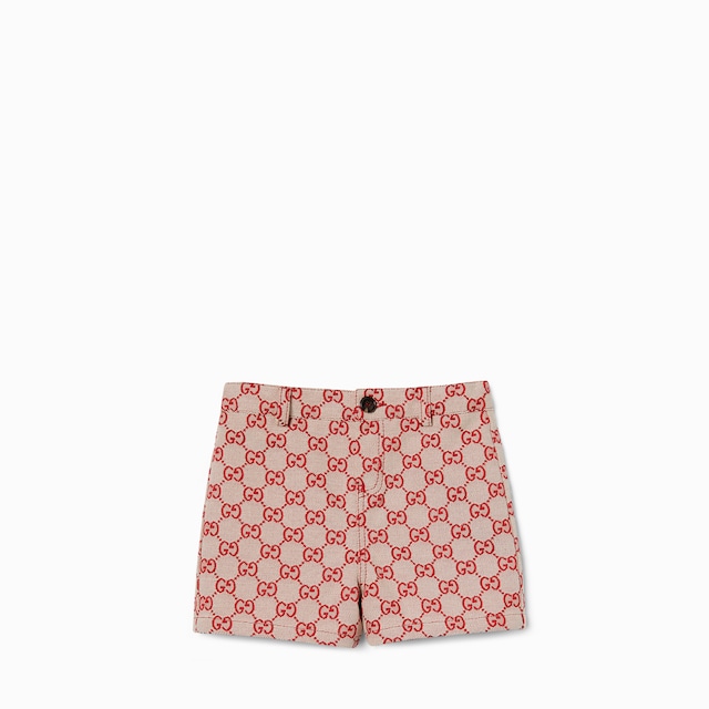 Baby GG canvas shorts