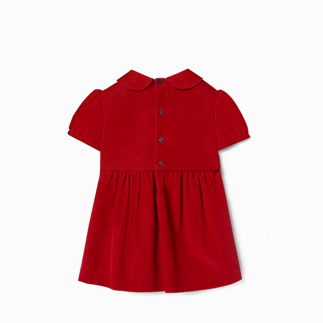 Children's velvet corduroy dress