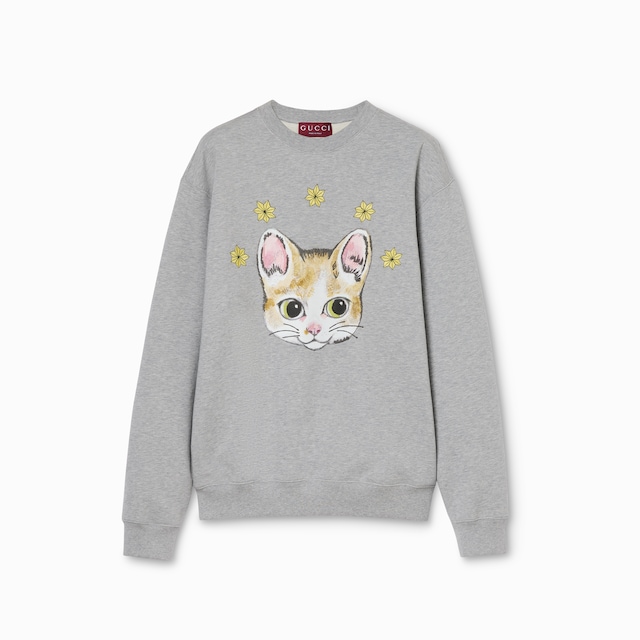 日本限定 ヒグチユウコ コットンジャージー スウェットシャツ