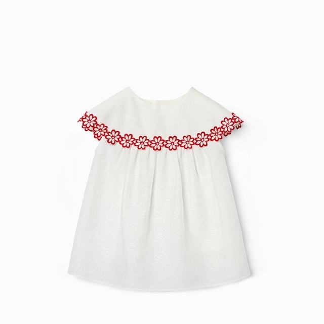 Baby GG cotton jacquard dress