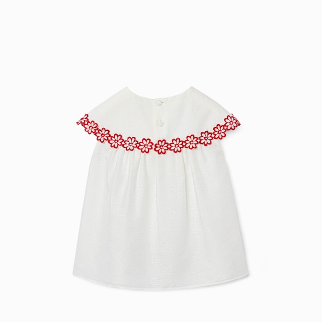 Baby GG cotton jacquard dress
