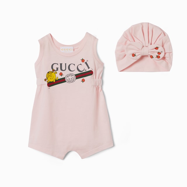 Baby two-piece gift set with print