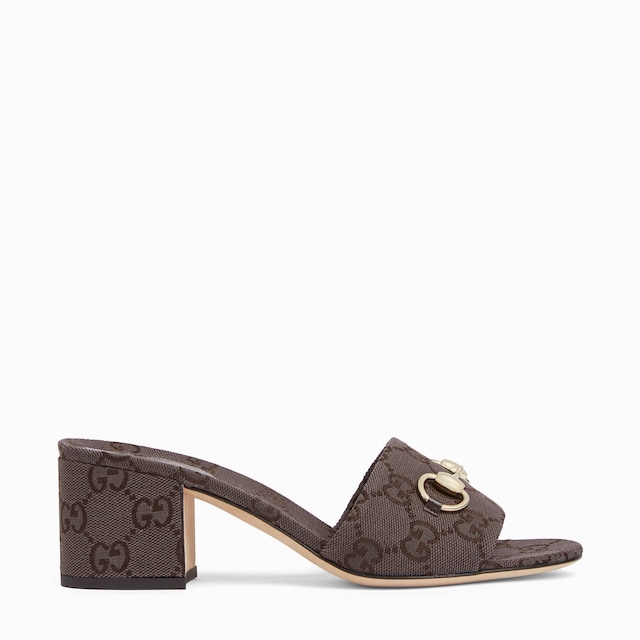 Women's slide sandal with Horsebit