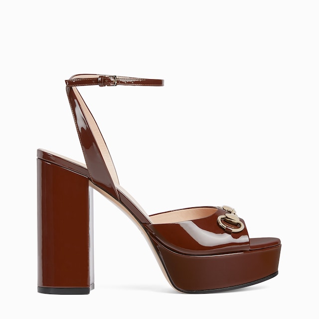 Women's Horsebit platform sandal