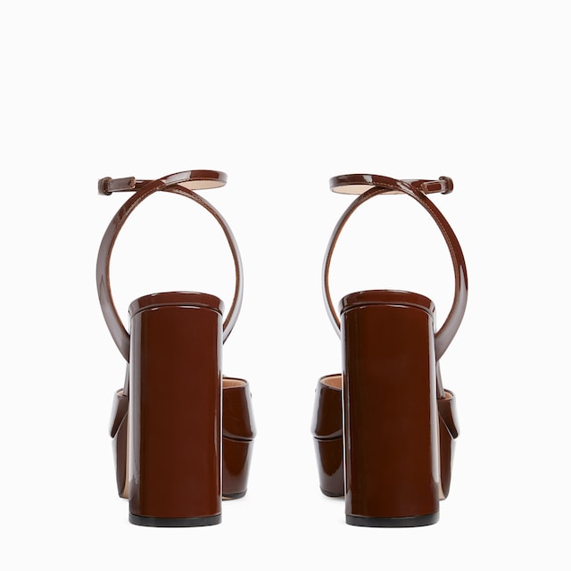 Women's Horsebit platform sandal