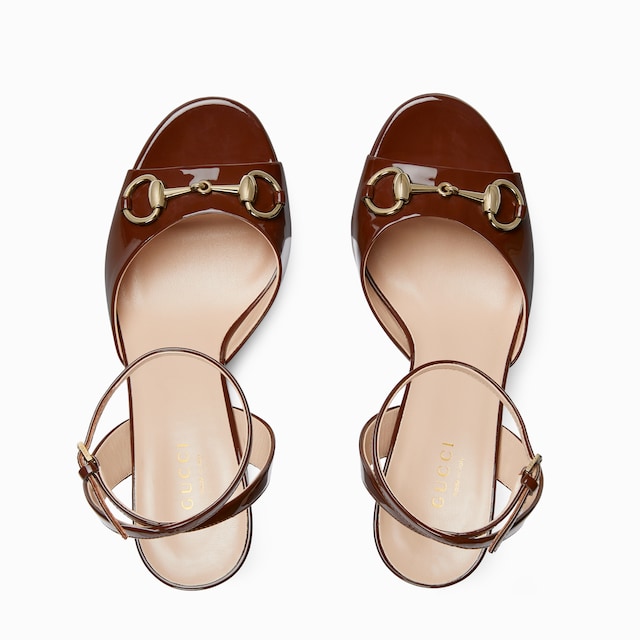 Women's Horsebit platform sandal