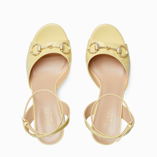 Women's Horsebit platform sandal