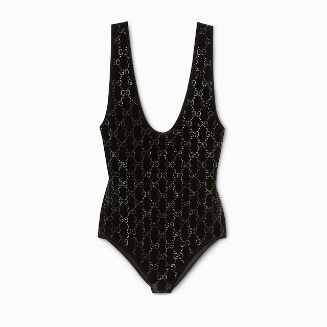 Body aus Chenille mit GG Kristallen