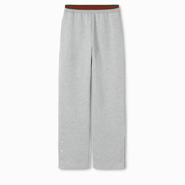 Cotton jersey leisure trousers