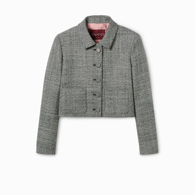 Wool grisaille jacket