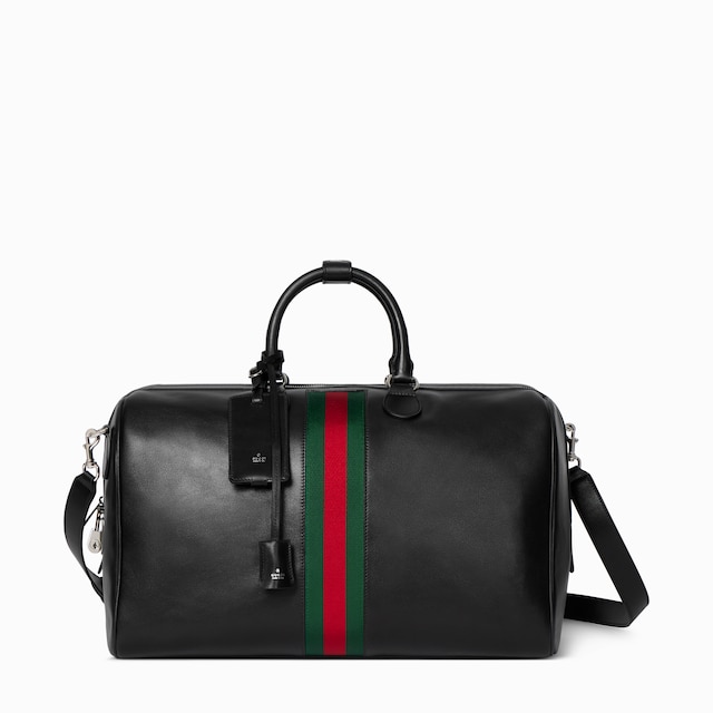 Web Trademark medium duffle bag