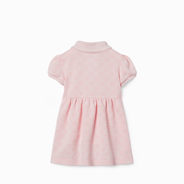 Vestido de algodón con GG para bebé