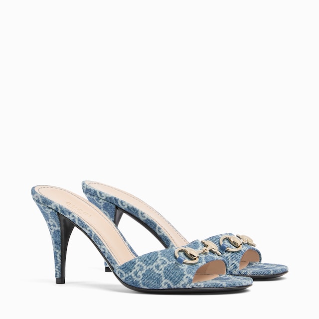 Women's slide sandal with Horsebit