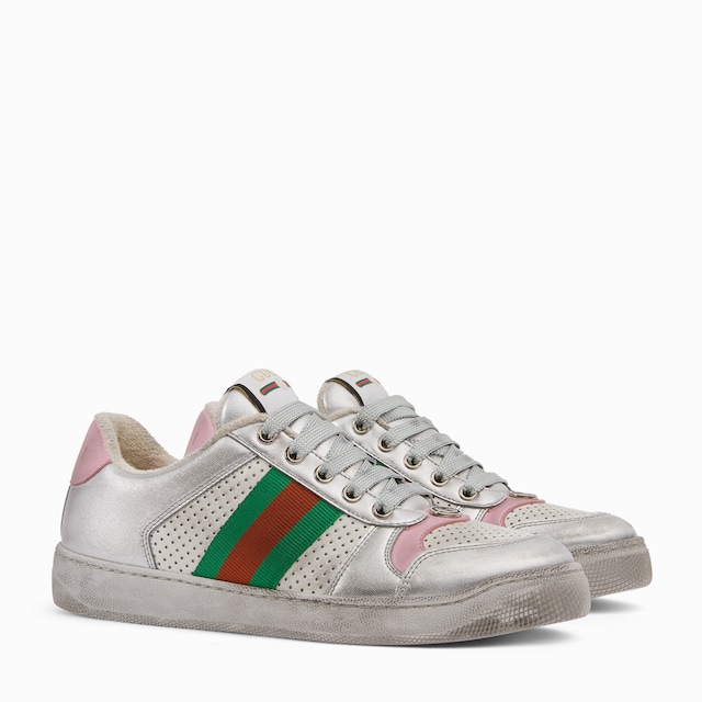 Women's worn-out effect Screener sneaker