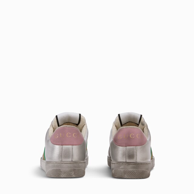 Women's worn-out effect Screener sneaker