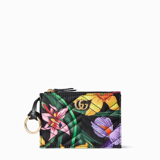 GG Marmont zip key pouch