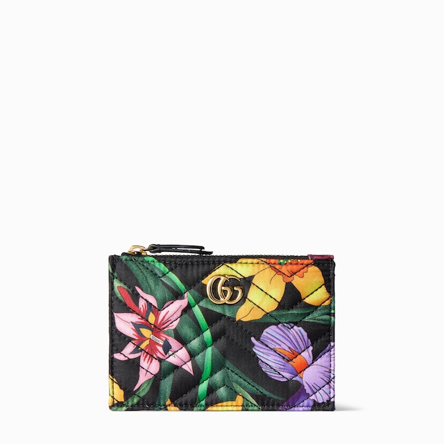 GG Marmont zip key pouch
