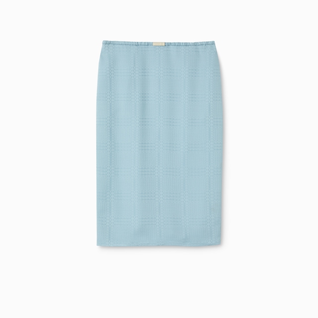 Interlocking G silk jacquard skirt