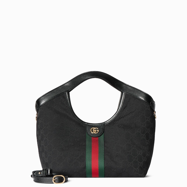 Borsa shopping Gucci Giglio misura piccola